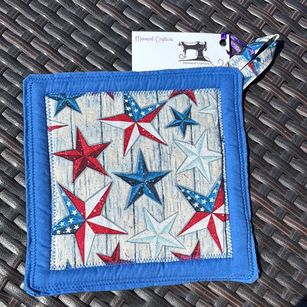 Star Pattern Pot Holder
